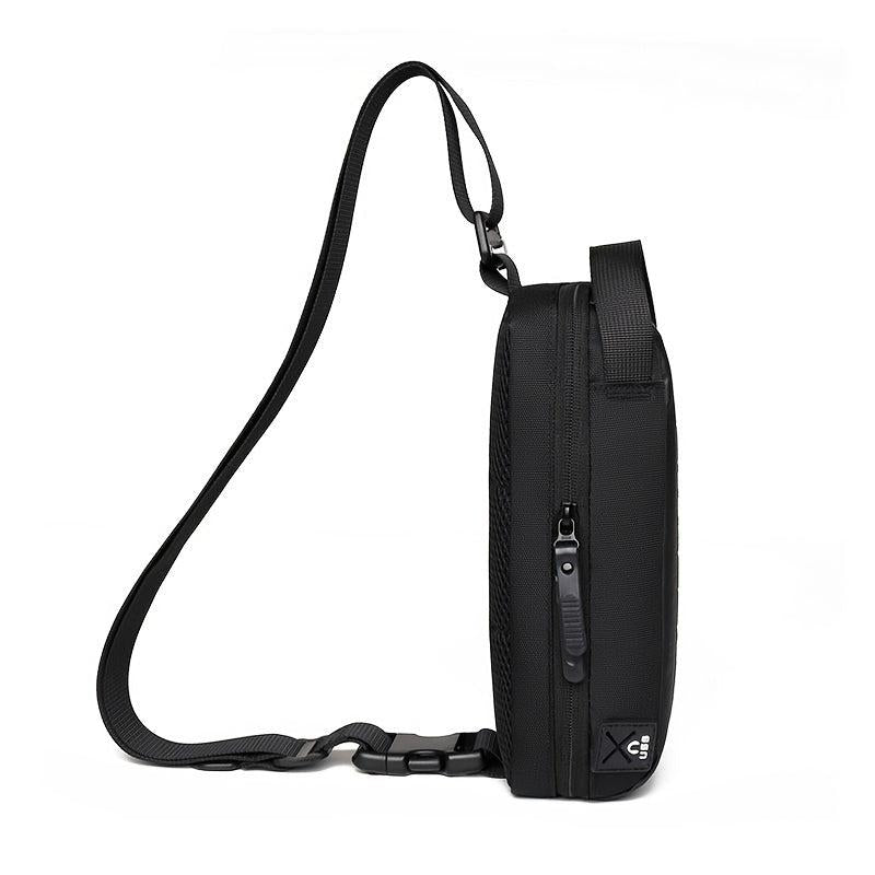 Men's Lightweight Water Resistant Shoulder Messenger Bag