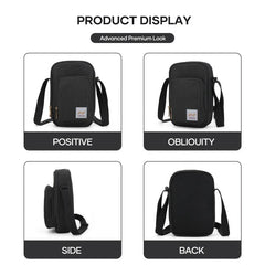 Men's Messenger Bag Casual Satchel Bag Crossbody Shoulder Bag