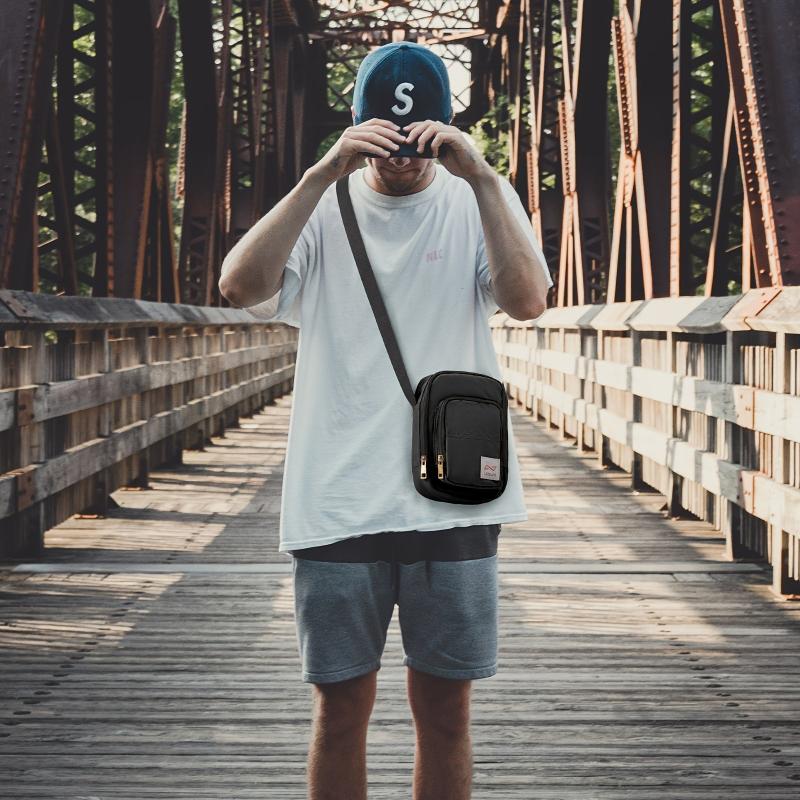 Men's Messenger Bag Casual Satchel Bag Crossbody Shoulder Bag