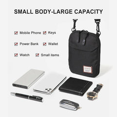 Small Crossbody Bag For Men Mini Messenger Bag Shoulder Bag