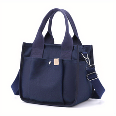 Canvas Tote Bag Mini Handbag Crossbody Purse Shoulder Bag