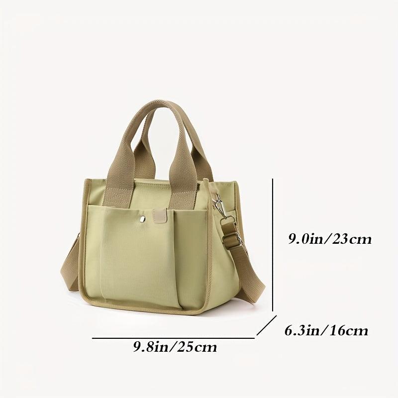 Canvas Tote Bag Mini Handbag Crossbody Purse Shoulder Bag