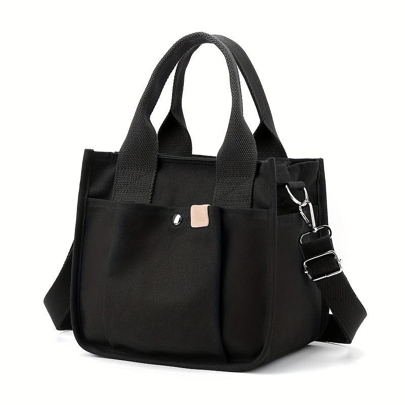 Canvas Tote Bag Mini Handbag Crossbody Purse Shoulder Bag