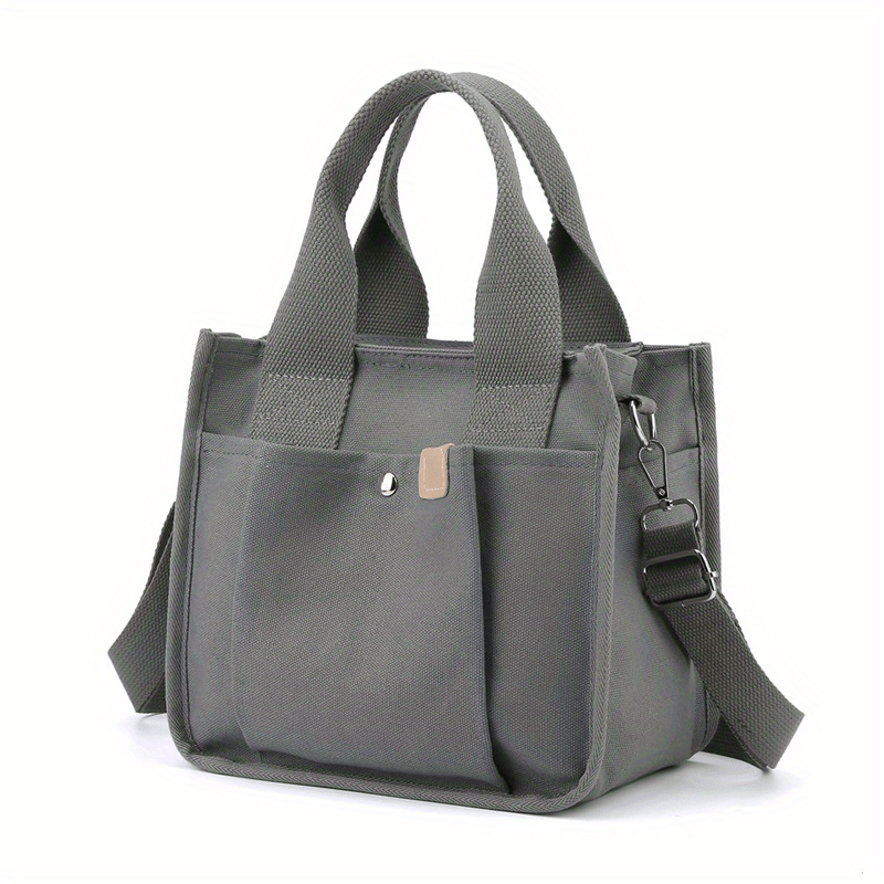 Canvas Tote Bag Mini Handbag Crossbody Purse Shoulder Bag