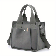 Canvas Tote Bag Mini Handbag Crossbody Purse Shoulder Bag
