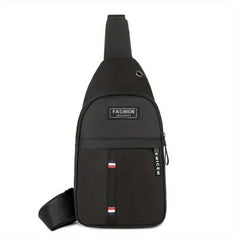 Men's Adjustable Straps Chest Bag Outdoor Sports Crossbody Bag