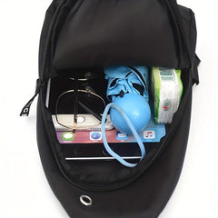 Men's Adjustable Straps Chest Bag Outdoor Sports Crossbody Bag
