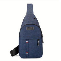 Men's Adjustable Straps Chest Bag Outdoor Sports Crossbody Bag