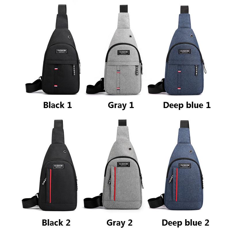 Men Multifunction Shoulder Bag Crossbody Bag On Shoulder Travel Sling Bag