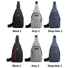 Men Multifunction Shoulder Bag Crossbody Bag On Shoulder Travel Sling Bag