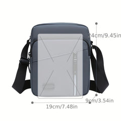 Men's Crossbody Bag Casual Commuter Shoulder Bag - Travel Hiking Messenger