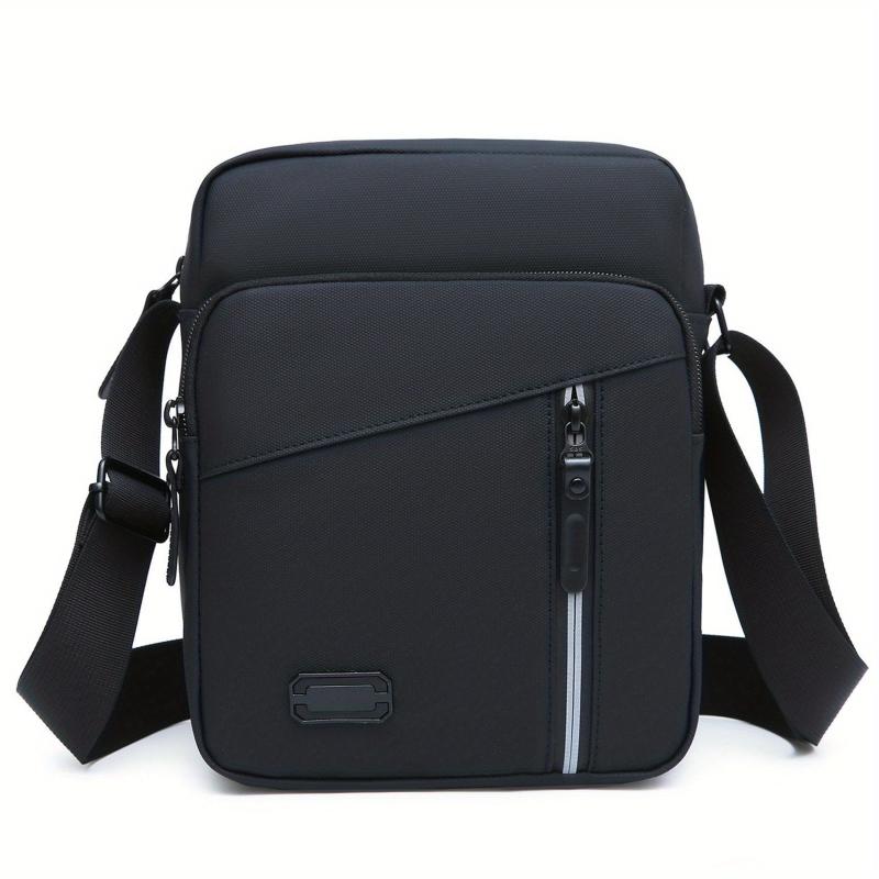 Men's Crossbody Bag Casual Commuter Shoulder Bag - Travel Hiking Messenger