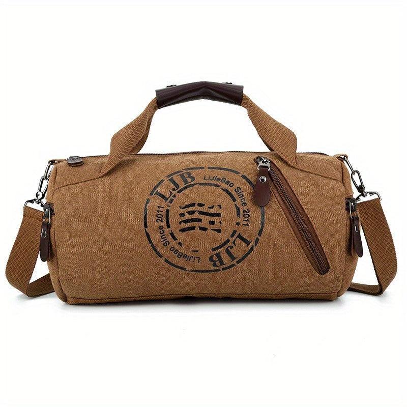 Vintage Canvas Crossbody Bag Single Shoulder Handbag Tote Adjustable Strap