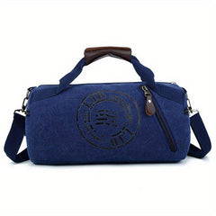 Vintage Canvas Crossbody Bag Single Shoulder Handbag Tote Adjustable Strap