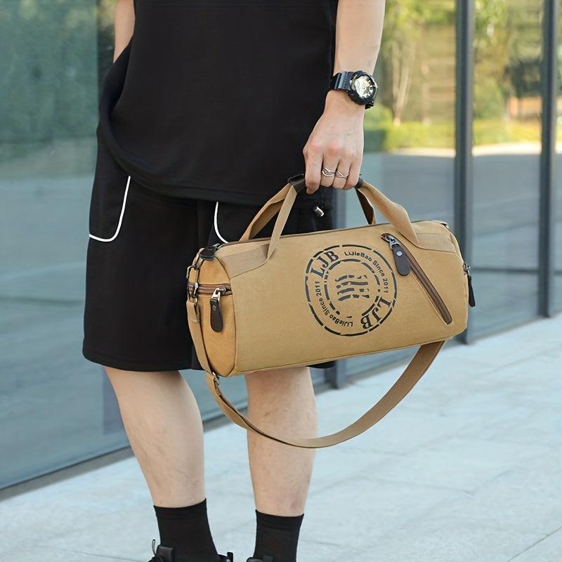 Vintage Canvas Crossbody Bag Single Shoulder Handbag Tote Adjustable Strap