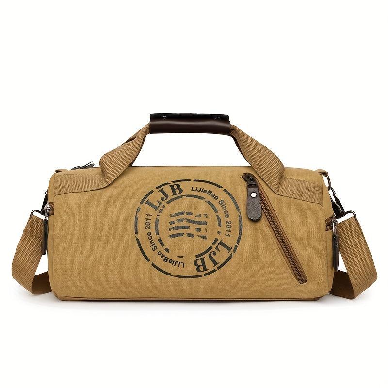 Vintage Canvas Crossbody Bag Single Shoulder Handbag Tote Adjustable Strap