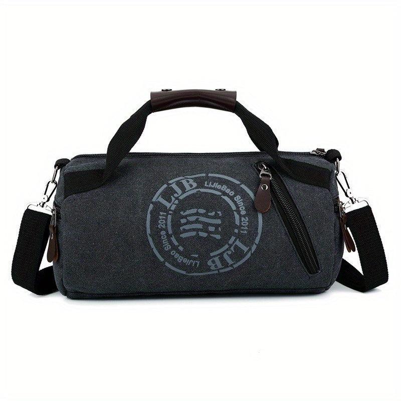 Vintage Canvas Crossbody Bag Single Shoulder Handbag Tote Adjustable Strap
