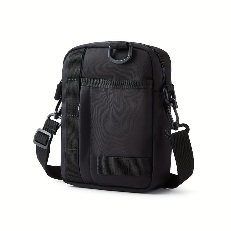 Mini Men Shoulder Crossbody Bag Adjustable Shoulder Strap Small Hanging Bag