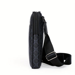Men's Print Shoulder Bag Crossbody Bag