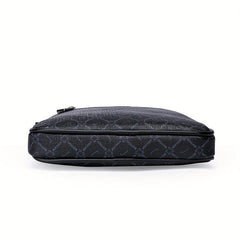 Men's Print Shoulder Bag Crossbody Bag