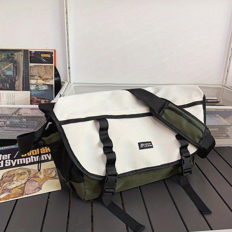 Men's Large Capacity Shoulder Bag Waterproof Messenger Bag