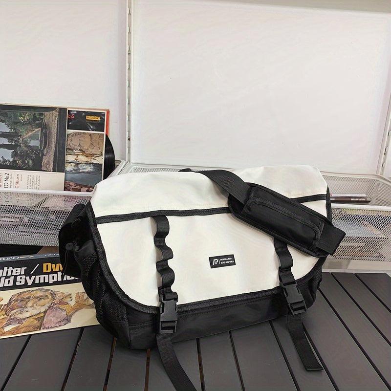 Men's Large Capacity Shoulder Bag Waterproof Messenger Bag