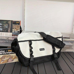Men's Large Capacity Shoulder Bag Waterproof Messenger Bag