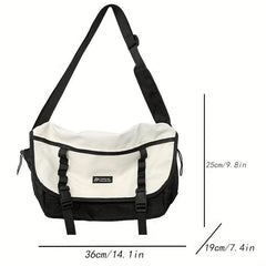 Men's Large Capacity Shoulder Bag Waterproof Messenger Bag