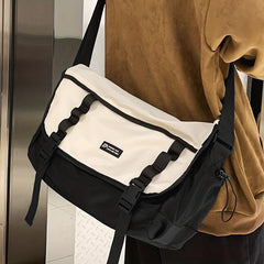 Men's Large Capacity Shoulder Bag Waterproof Messenger Bag