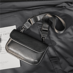 Men Small Crossbody Square Bag Street Style Shoulder Bag