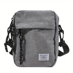 Men's Square Crossbody Bag Diagonal Shoulder Bag Multifunctional