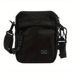 Men's Square Crossbody Bag Diagonal Shoulder Bag Multifunctional