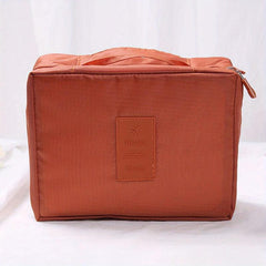 Portable Zipper Toiletry Bag Travel Storage Cosmetics Bag