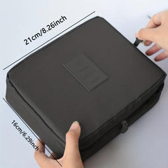 Portable Zipper Toiletry Bag Travel Storage Cosmetics Bag