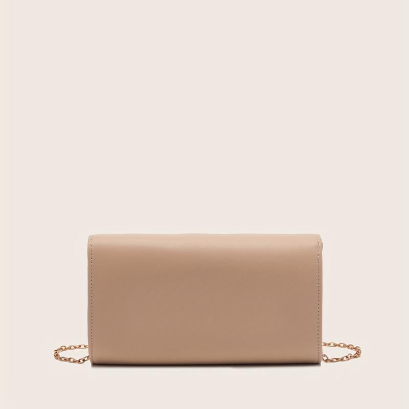 Metal Decor Envelope Clutch Shoulder Bag for Wedding Prom Party