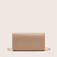Metal Decor Envelope Clutch Shoulder Bag for Wedding Prom Party