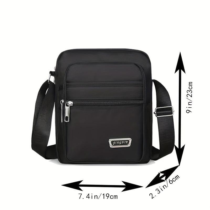 Men's Large Waterproof Crossbody Bag Business Bag