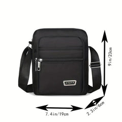 Men's Large Waterproof Crossbody Bag Business Bag