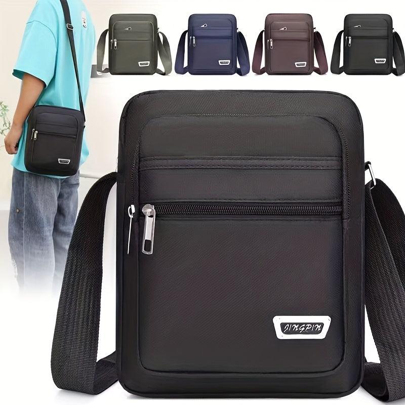 Men's Large Waterproof Crossbody Bag Business Bag