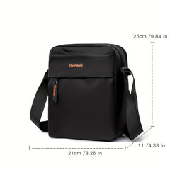 Men's Waterproof Messenger Bag, Small Shoulder Bag