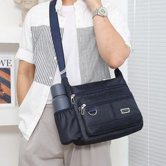 Men's Waterproof Crossbody Bag Casual Shoulder Bag