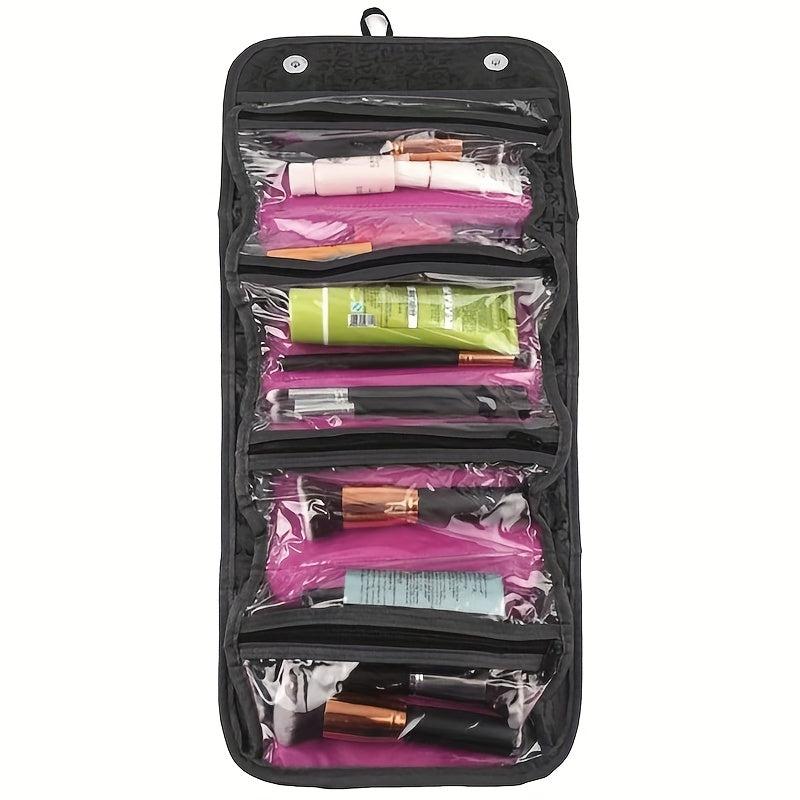 Waterproof Travel Toiletry Bag Roll Up Cosmetic Storage Bag