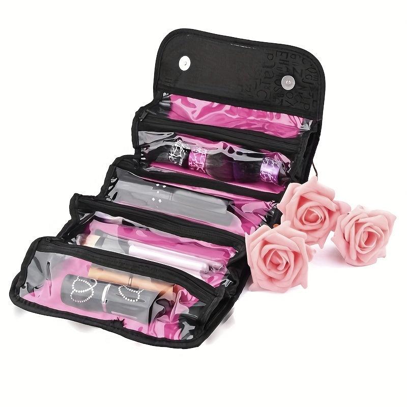 Waterproof Travel Toiletry Bag Roll Up Cosmetic Storage Bag