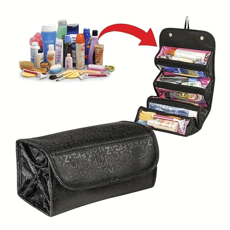 Waterproof Travel Toiletry Bag Roll Up Cosmetic Storage Bag