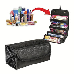 Waterproof Travel Toiletry Bag Roll Up Cosmetic Storage Bag