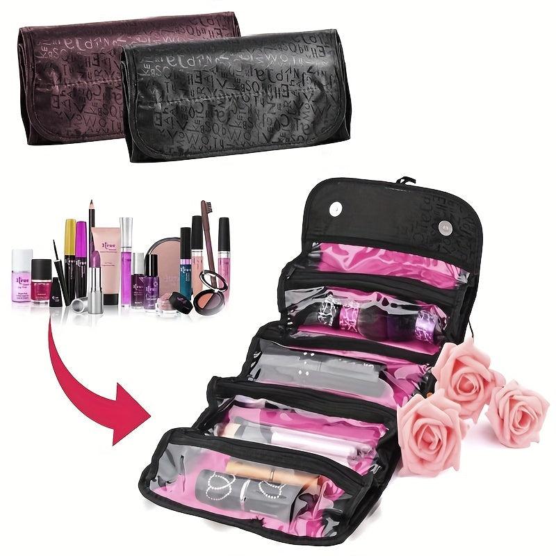Waterproof Travel Toiletry Bag Roll Up Cosmetic Storage Bag
