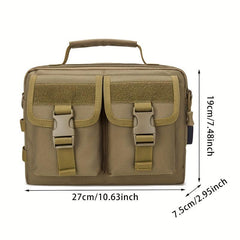 Men's Casual Shoulder Bag Outdoor Travel Tactical Messenger Bag