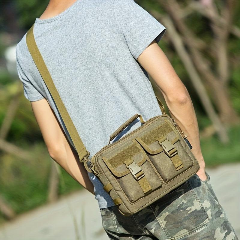 Men's Casual Shoulder Bag Outdoor Travel Tactical Messenger Bag
