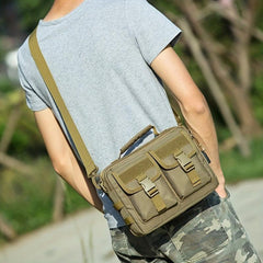 Men's Casual Shoulder Bag Outdoor Travel Tactical Messenger Bag