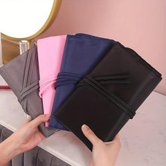 Portable Folding Cosmetics Bag Waterproof Toiletry Travel Makeup Tool Storage